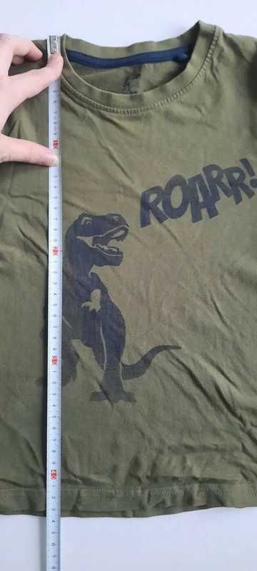 Bluzka T-shirt z długim rękawem Lupilu 110-116cm 5-6 lat dinozaur #735