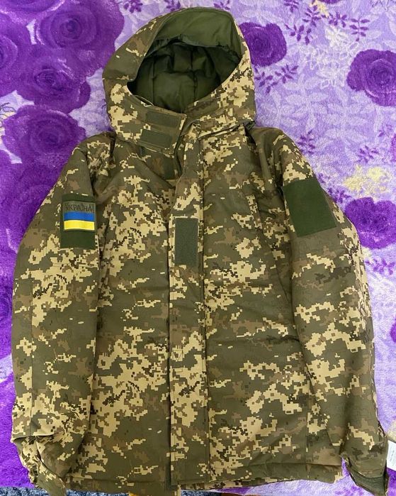 Куртка утеплену польова піксель