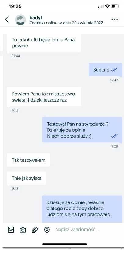 GILOTYNA do styropianu i Styroduru STANDARD PLUS jakość, precyzja, HIT