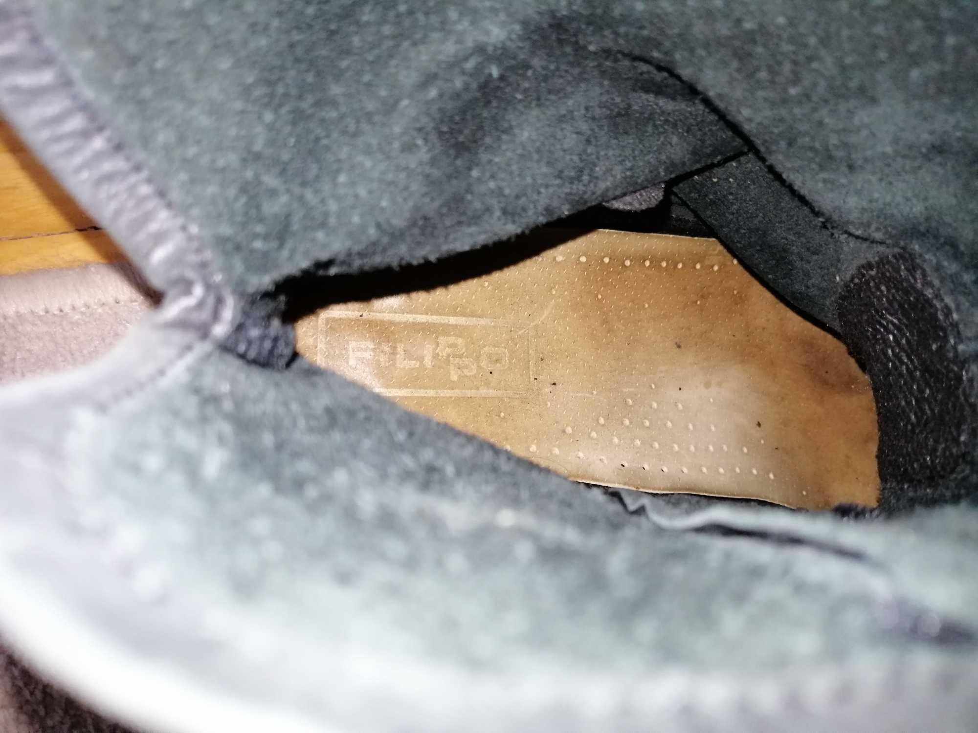 Czarne Buty na Okres Przejściowy, Rozm. 40