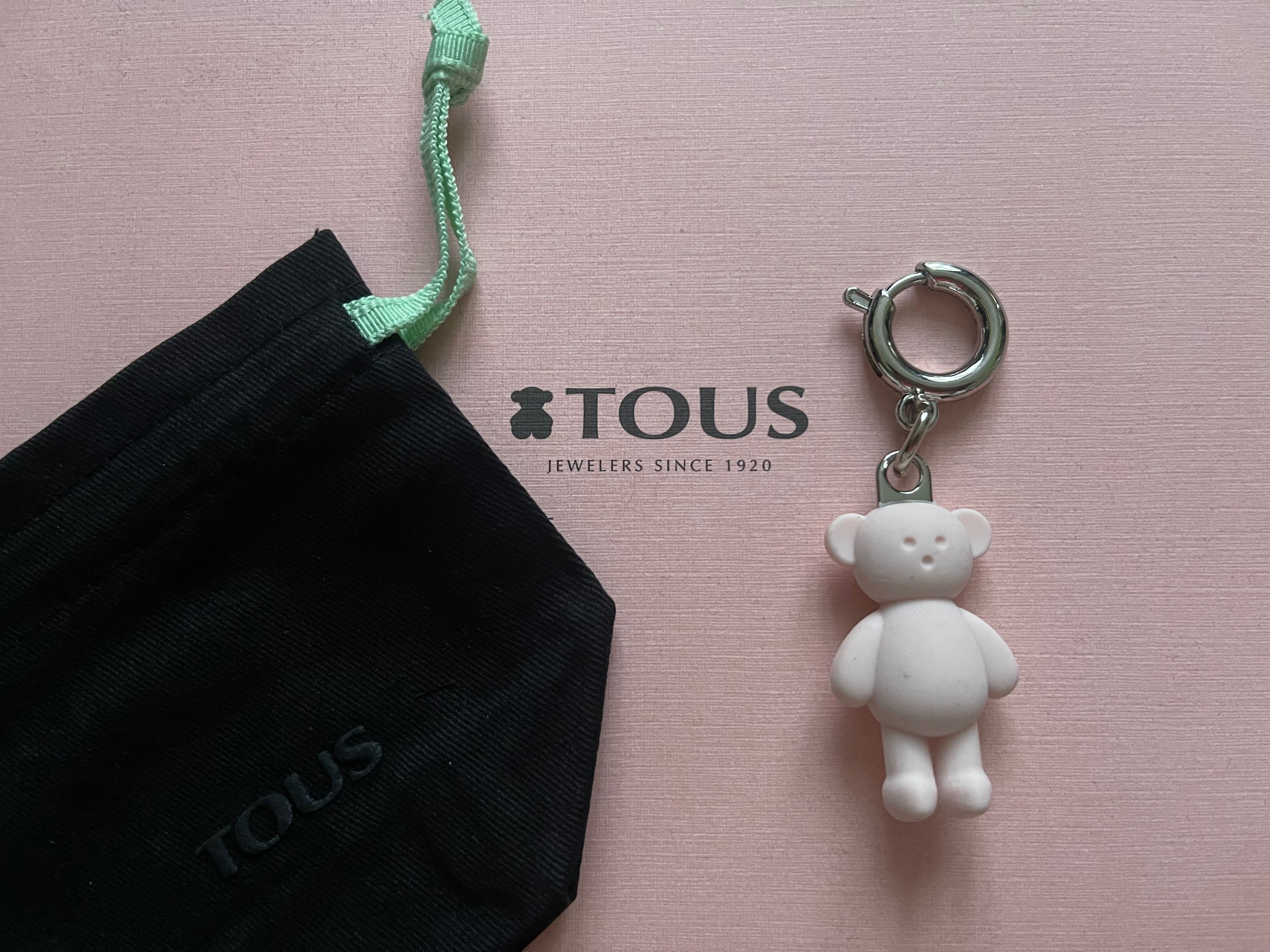 Brelok Tous Teddy Bear róż/fiolet