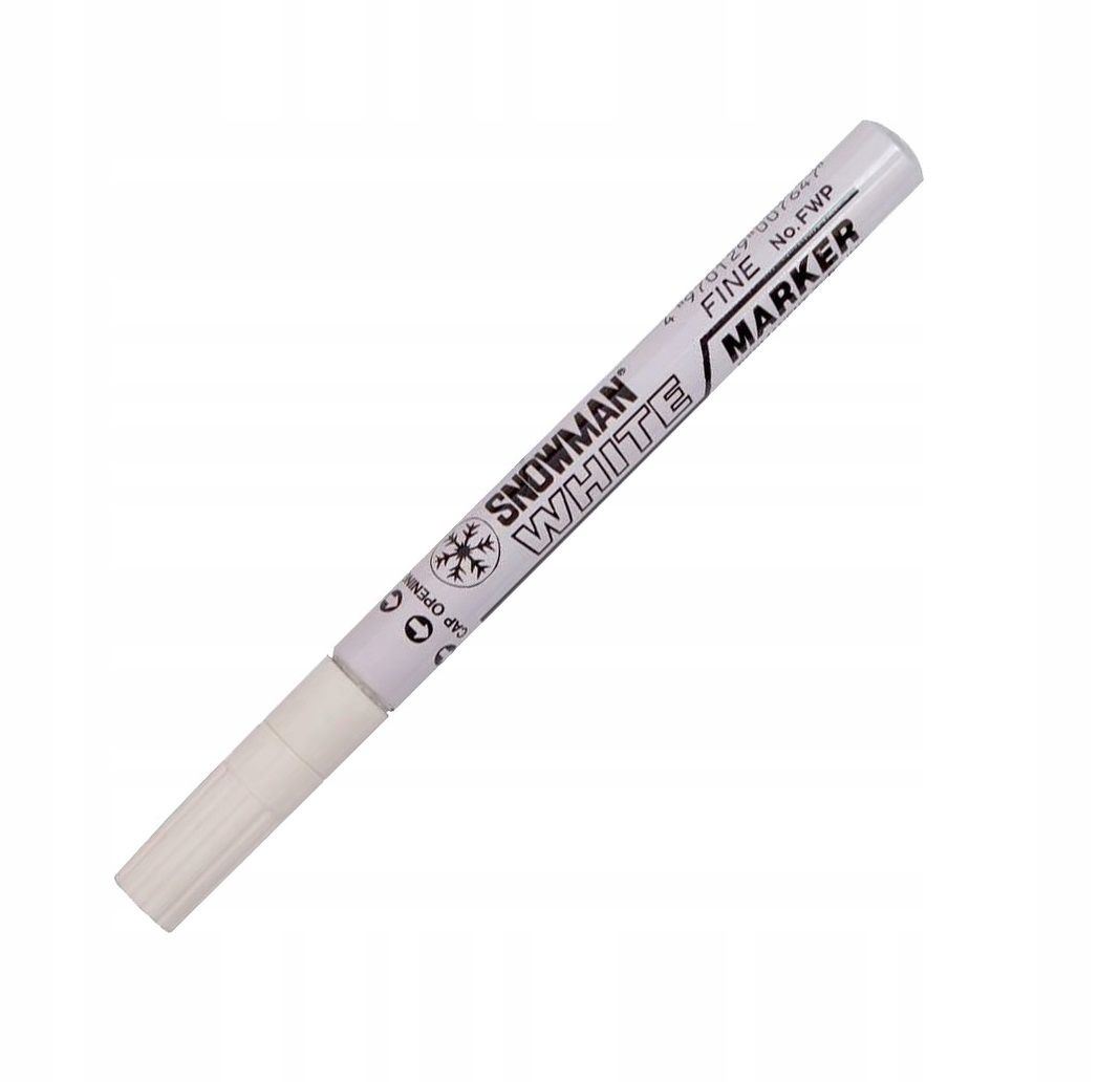Marker Flamaster Mazak Do Nagrobków 1-1,5Mm Biały