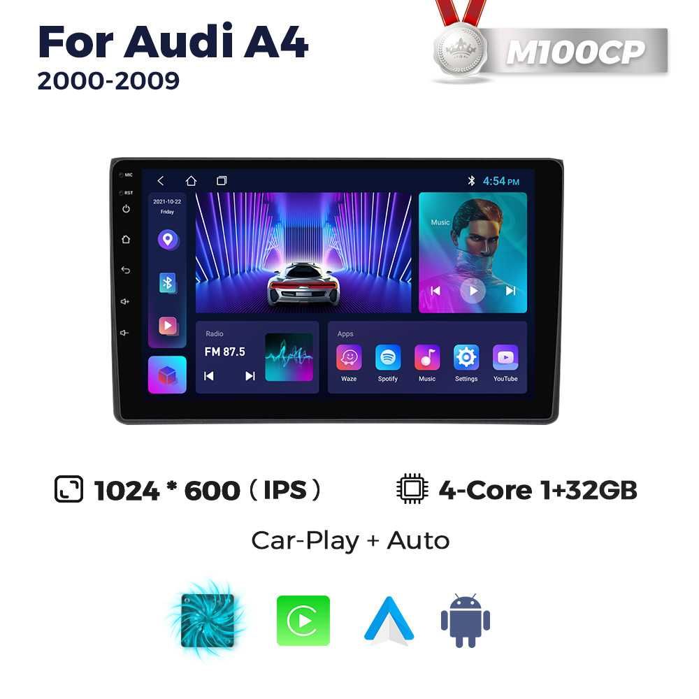 Штатна магнітола Audi A4 B6 B7 Android GPS навігація АУДІ