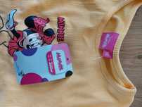Koszulka krotki rękaw dla dziewczynki. Nowa. Disney baby rozmiar 116