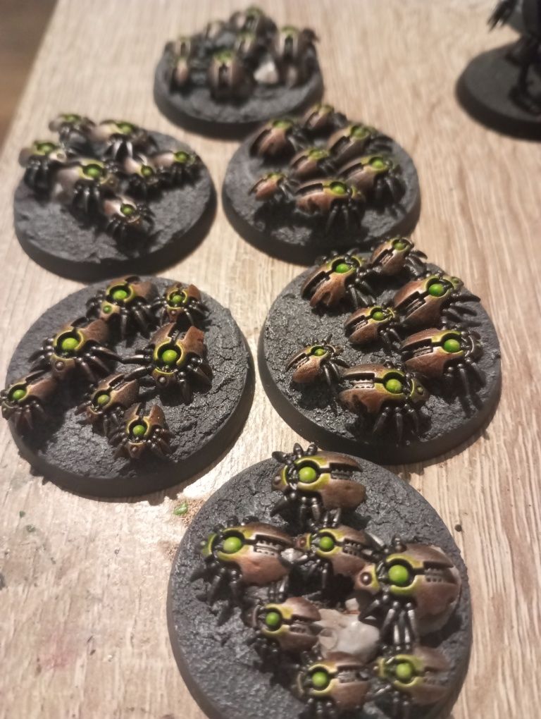 20 necron warriors + scarabs + bitsy.