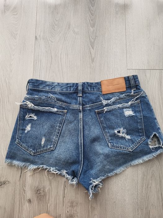 Szorty jeansowe zara r.s