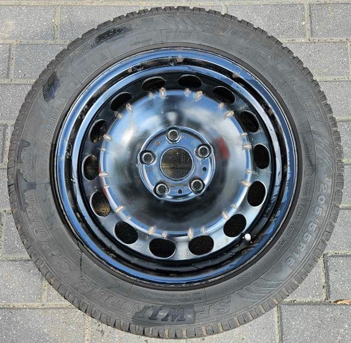 4x Felgi stalowe VW 6 x 16 5x112 ET48 GOLF / OCTAVIA / LEON