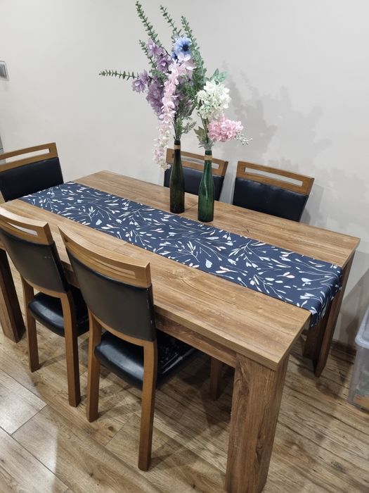 Stół rozkładany Gent BRW dąb stirling