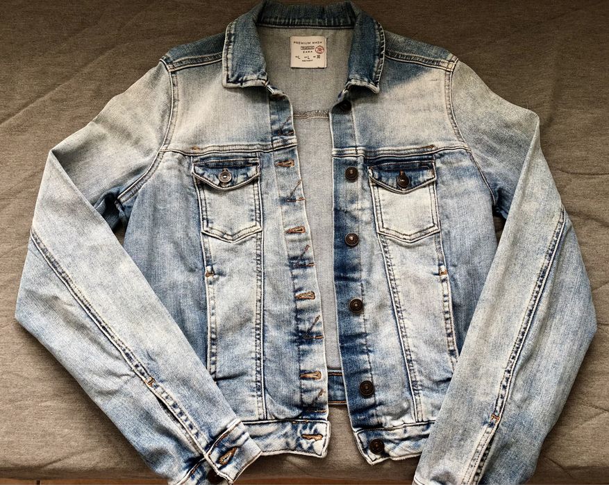 Casaco de ganga ZARA