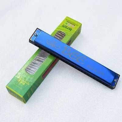 Harmonijka ustna Bee C-dur DF24-1 + książka samouczek