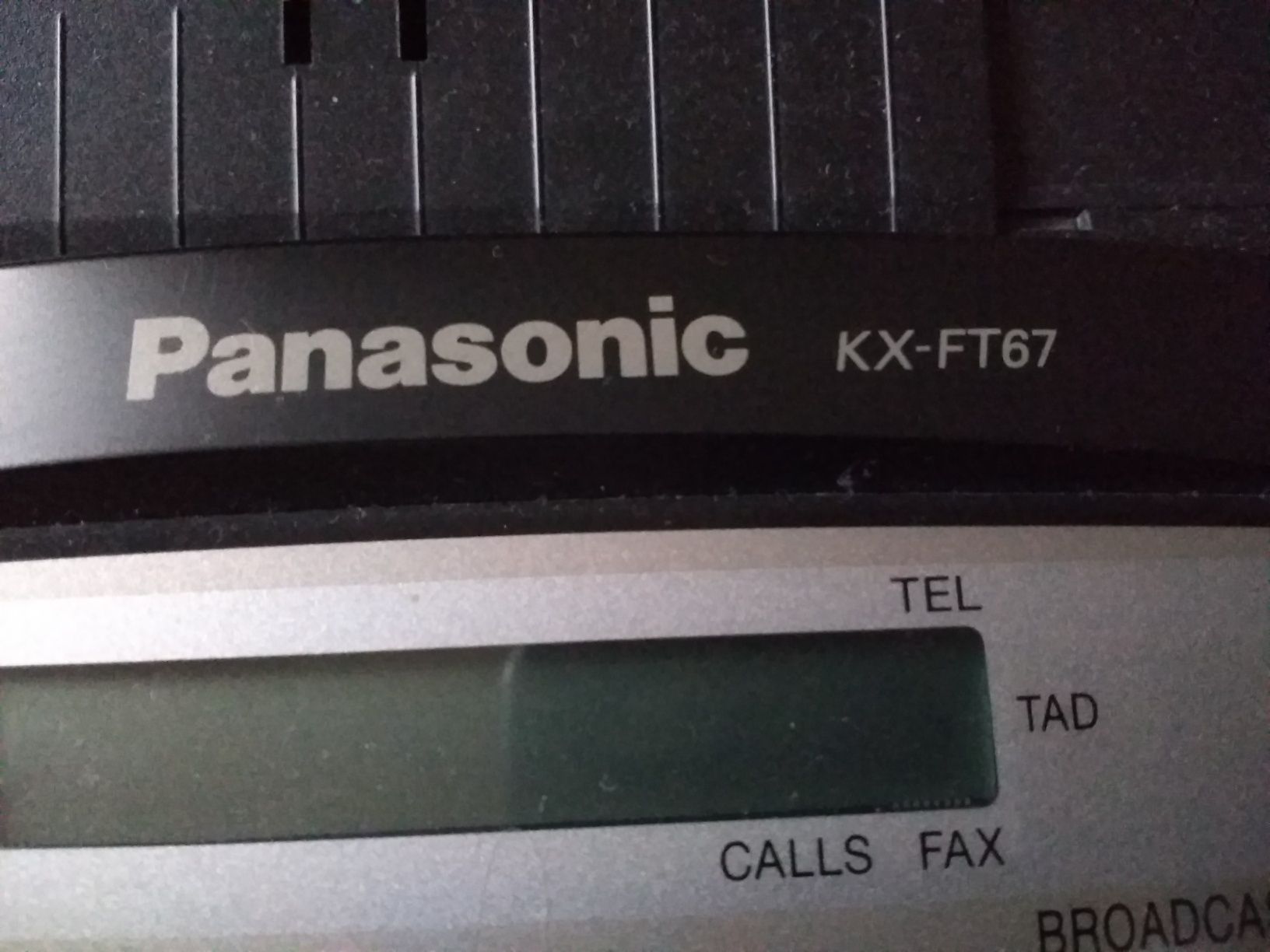 Факс Panasonic KX-FT67