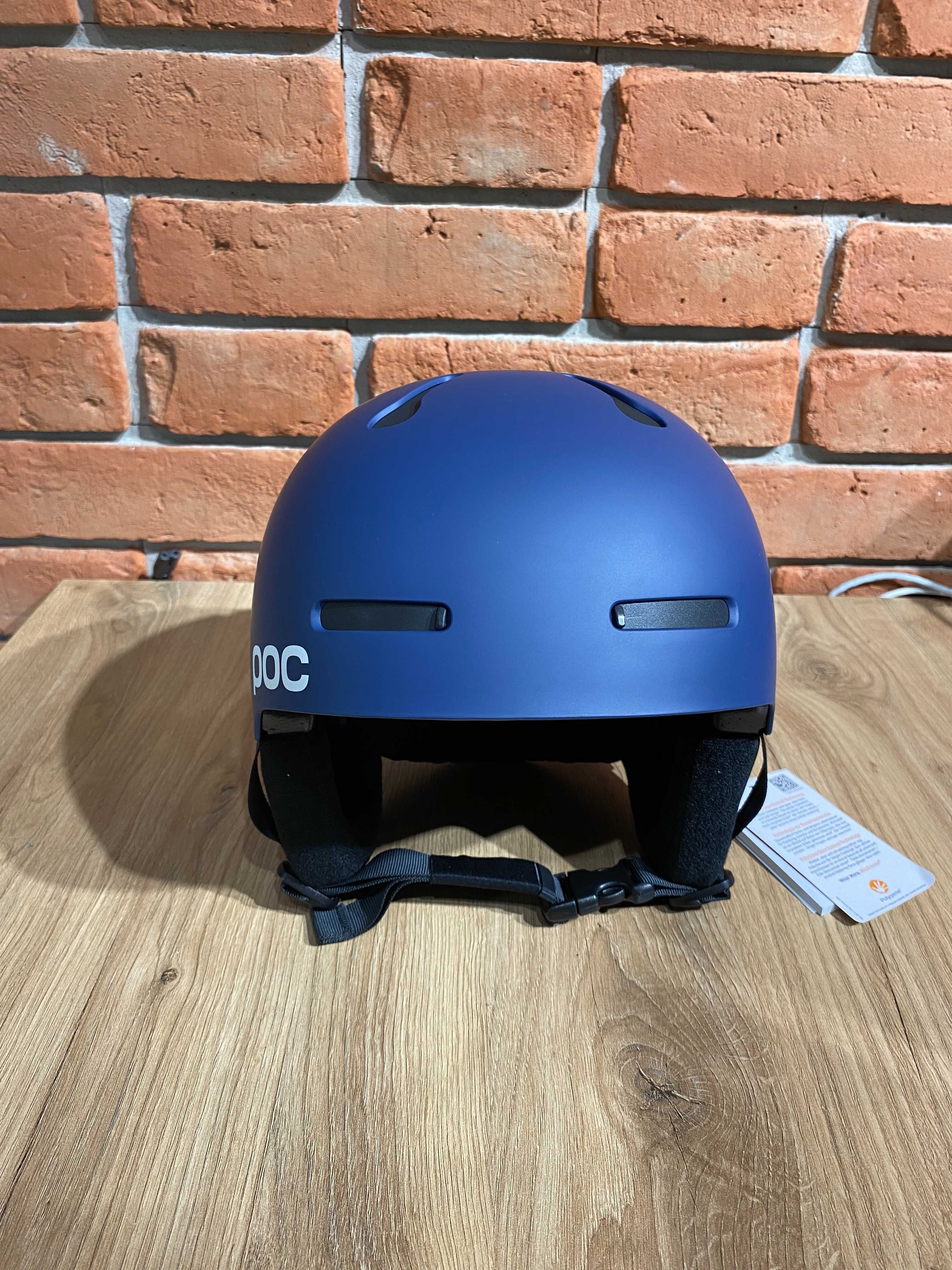 Kask narciarski / snowboardowy POC Auric Cut Lead Blue XS-S (51-54)