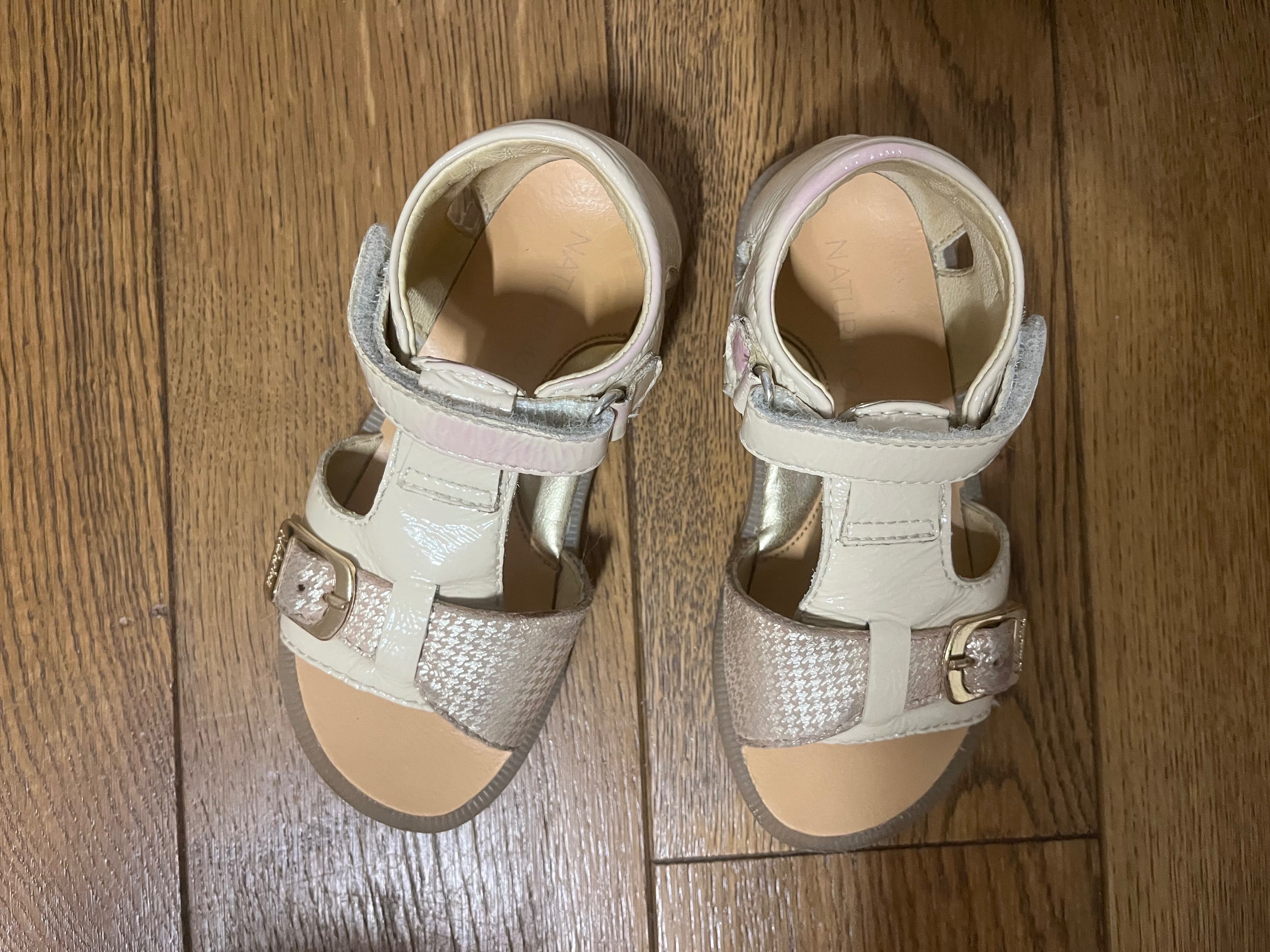 Sandały Naturino Quarzo Rose Gold