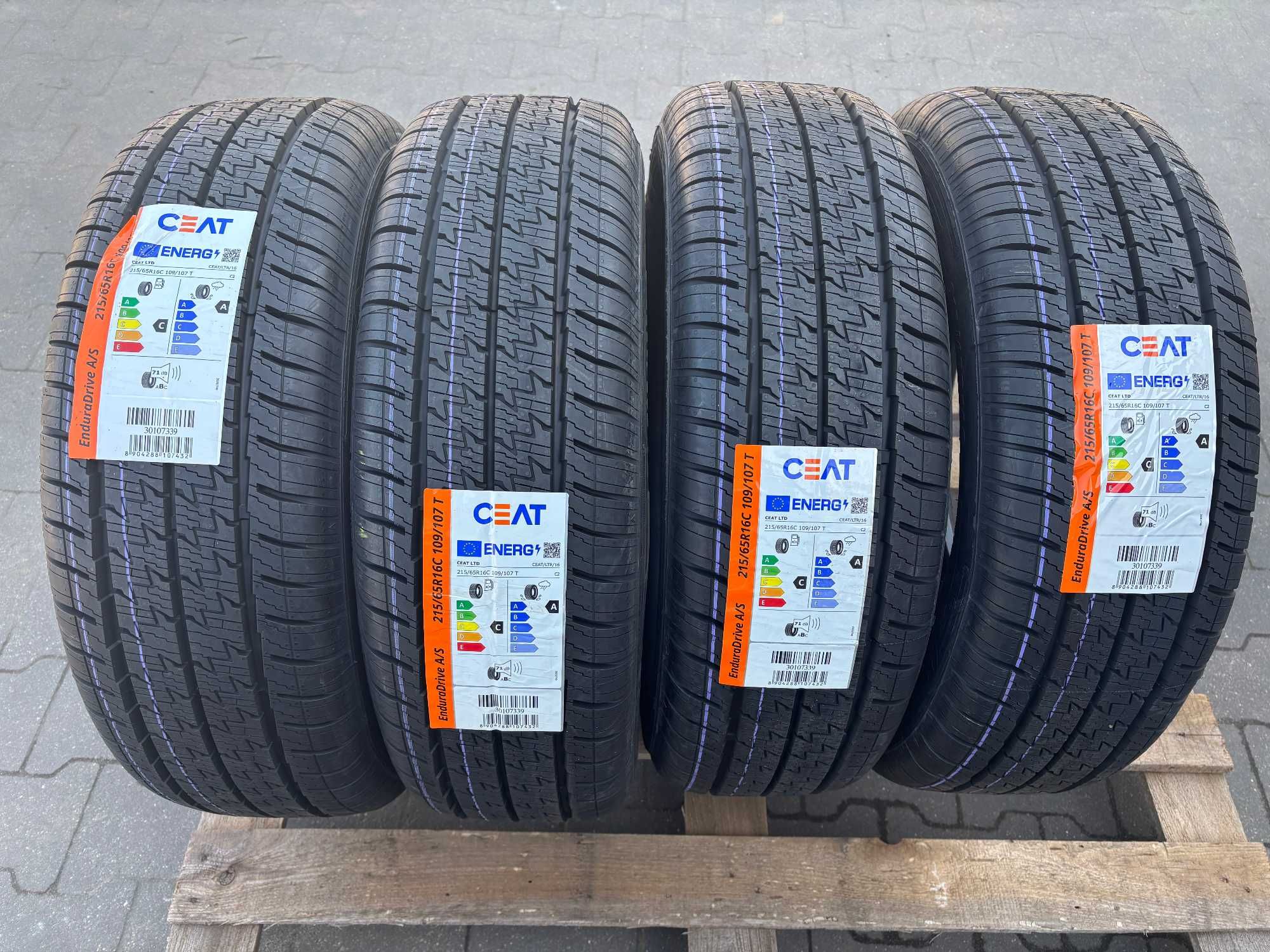Okazja opony całoroczne 215/65R16C CEAT EnduraDrive A/S NOWE 2024r.