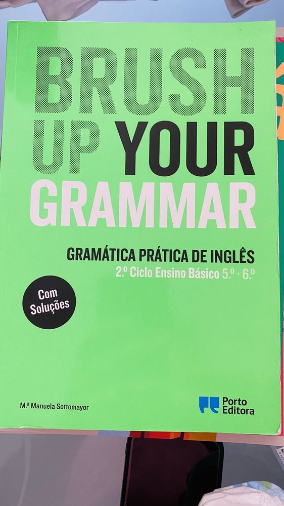 Gramát. e livros de fichas 5.º,6.º e 7.º ano novos