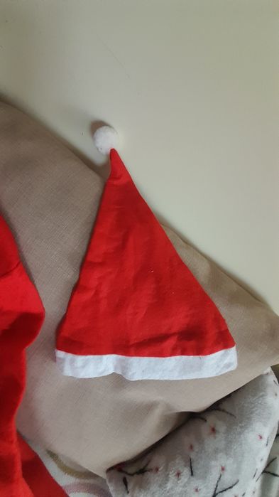 Strój Mikołaja dla dorosłego S do naprawy, uszkodzony