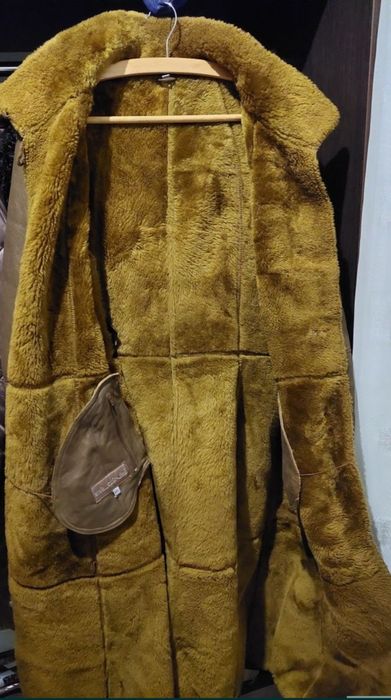 Жіноча дублянка натуральна, дубленка