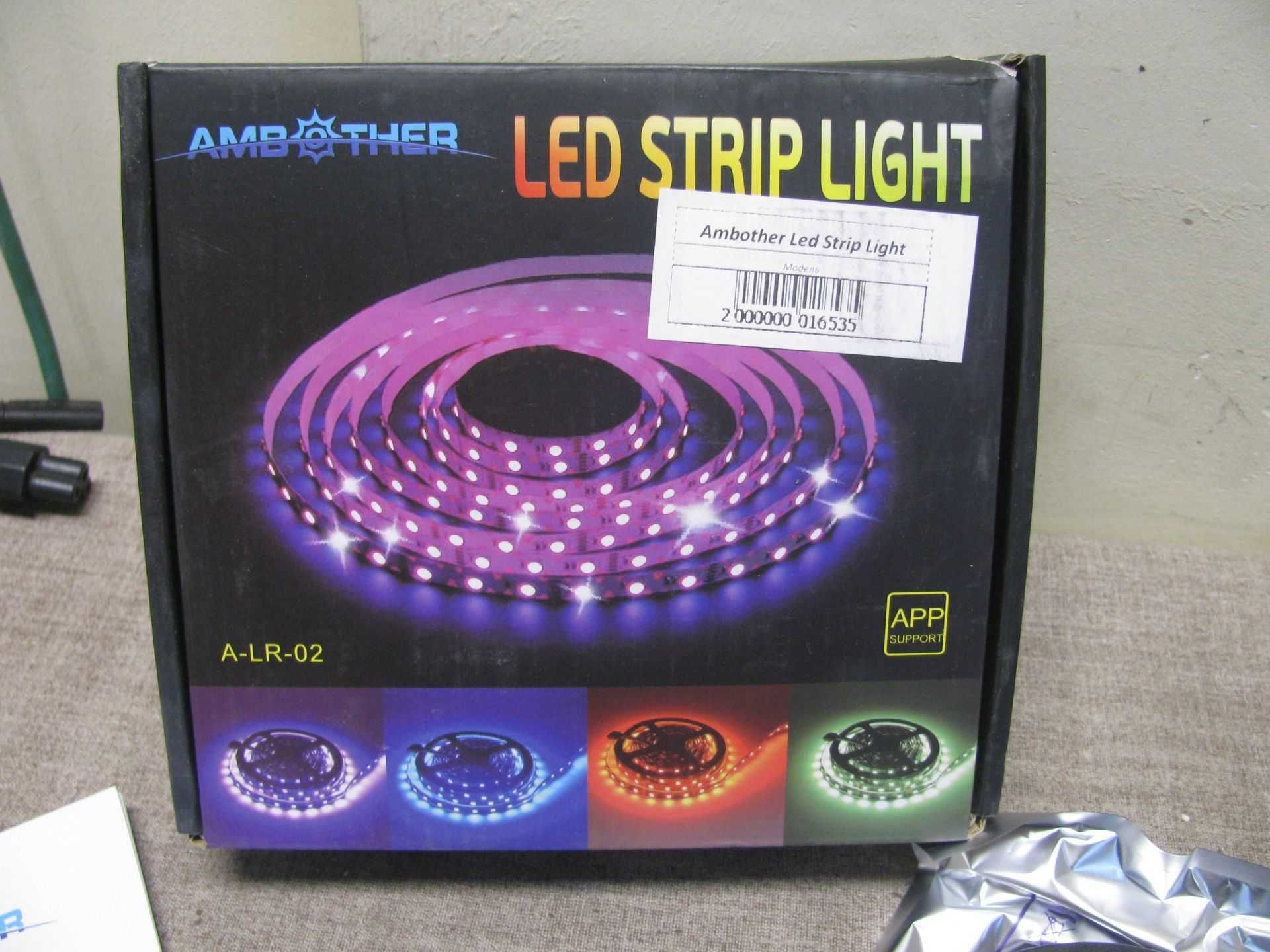 RGB LED лента з пультом управления  5м AMBOTHER из Германии