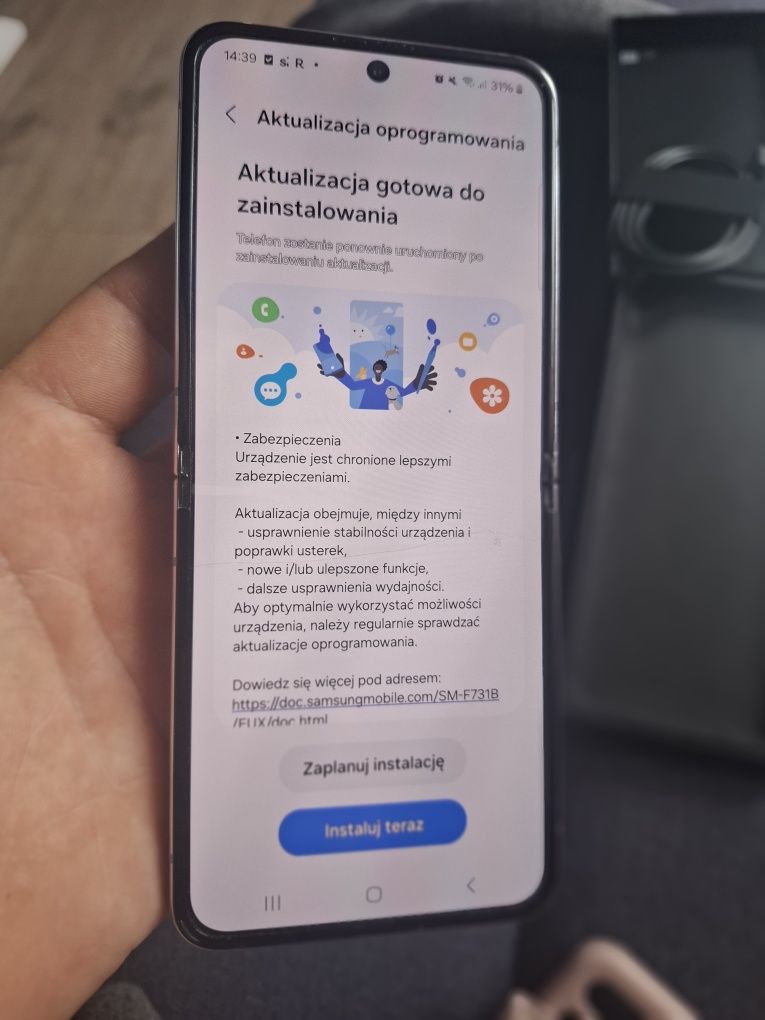 Samsung flip 5  składany idealny