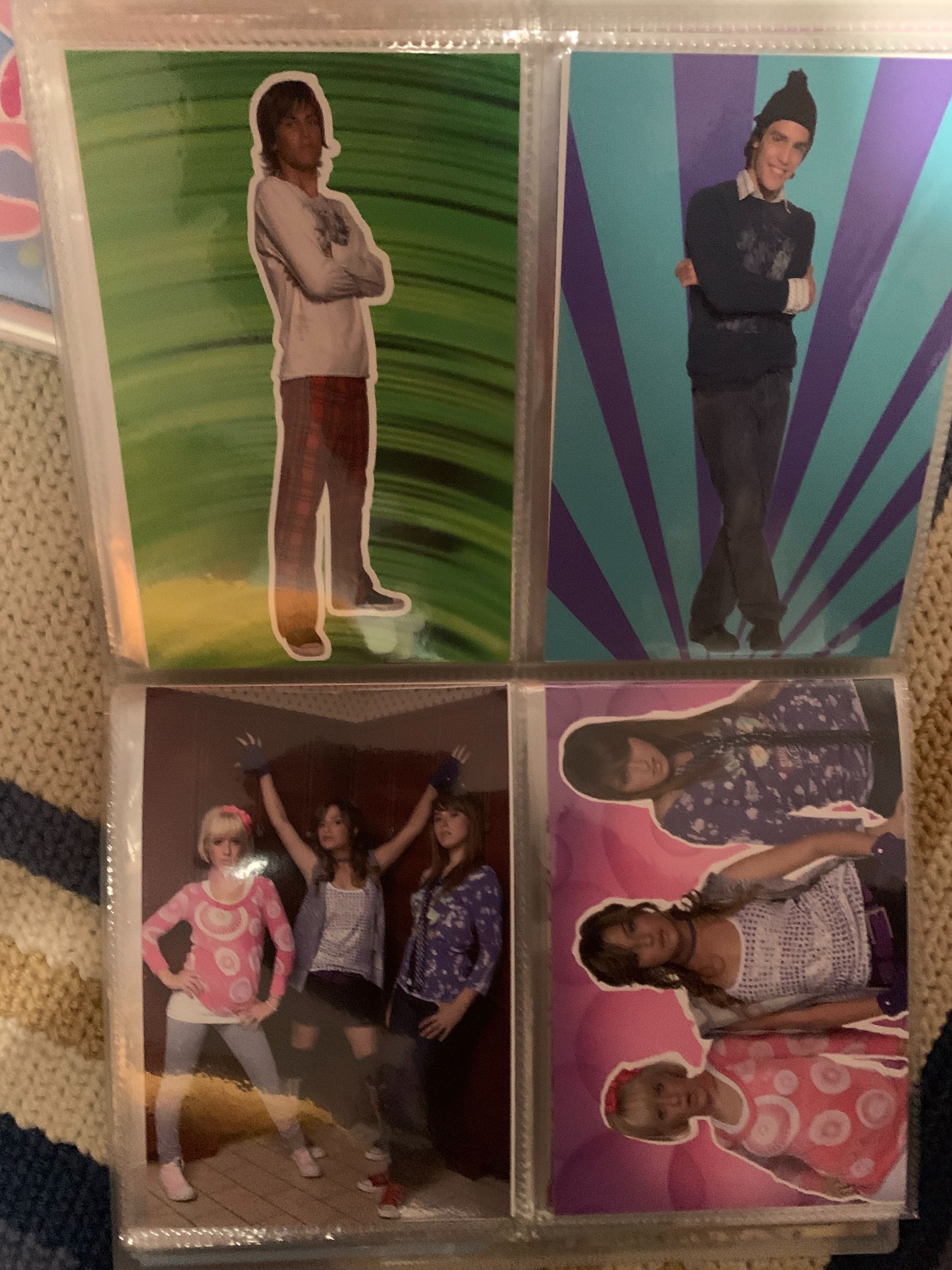 Coleção incompleta Photocards do Mundo de Patty e Monster High