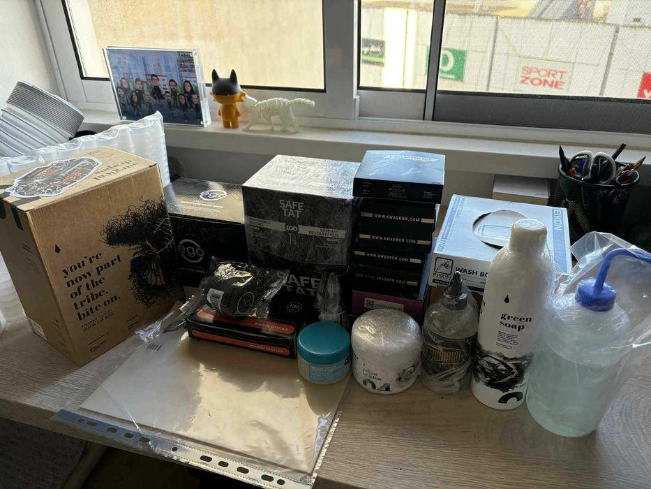 Material de tatuagem