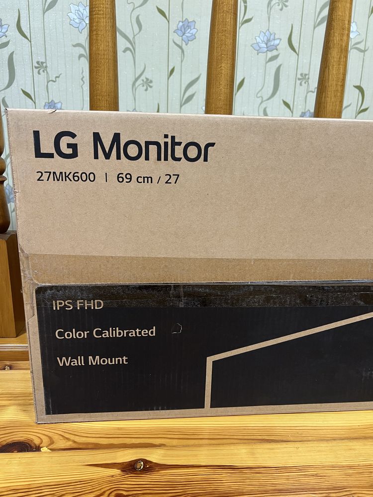 Монітор 27" LG27mk600-B 75hz