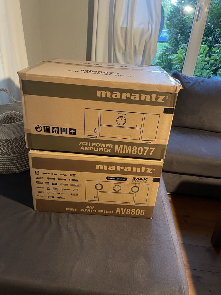 MARANTZ mm8077 + pre av8805