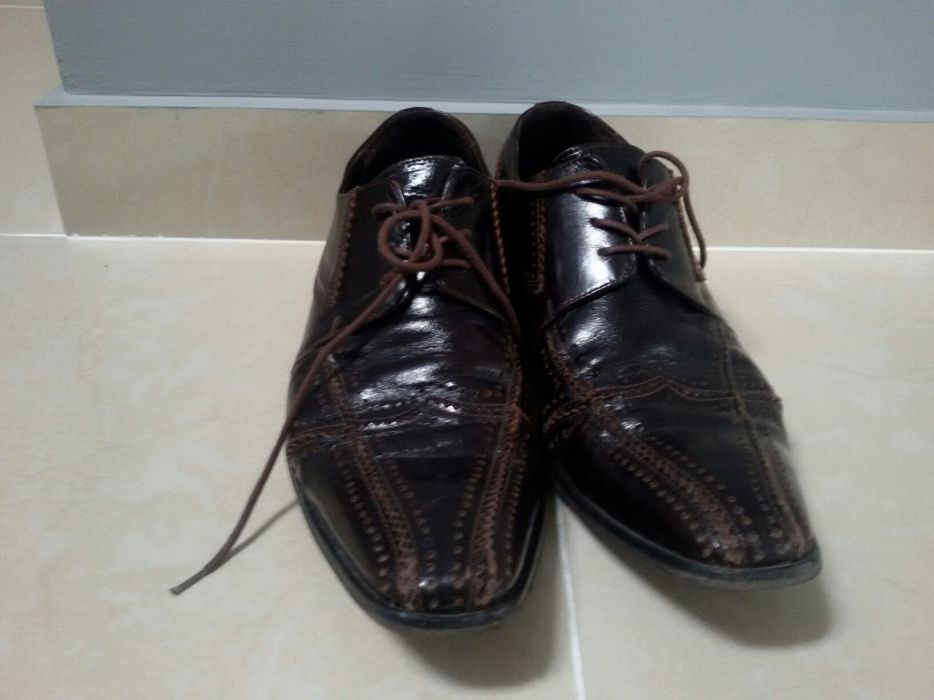 Buty garniturowe SKÓRA jak NOWE