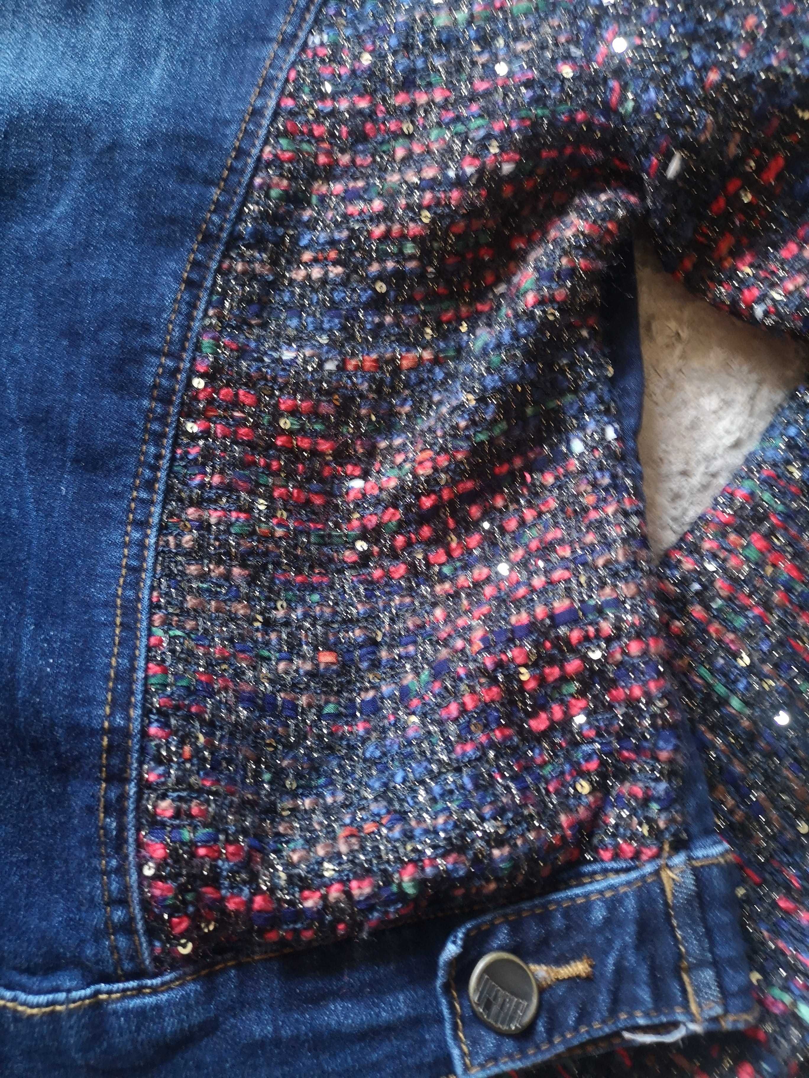 Desigual kurtka jeansowa 36 j. Nowa