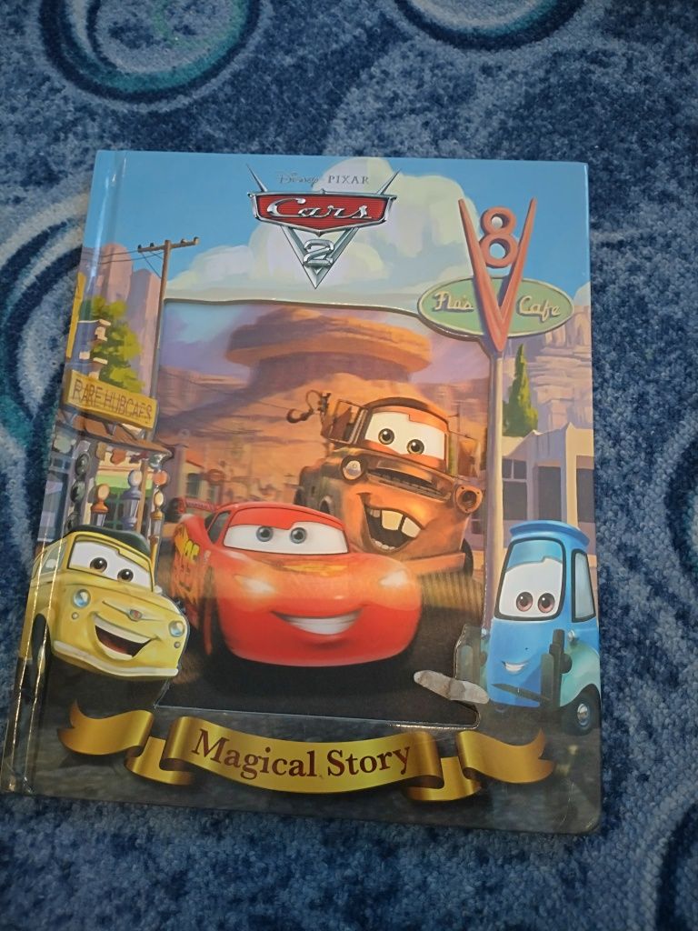 książka "Cars 2" po angielsku