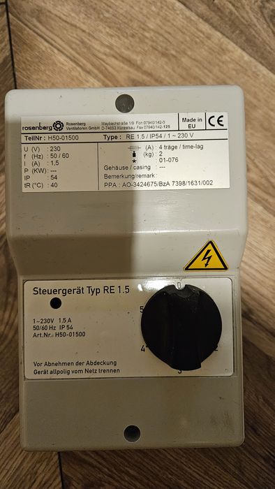 Regulator ROSENBERG 1.5