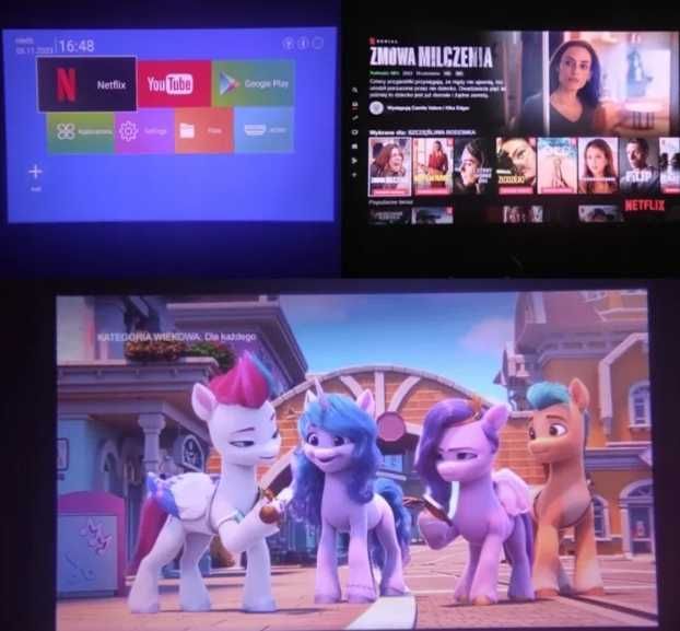 Projektor Hy300 Airplay,Android,Wi-Fi,USB