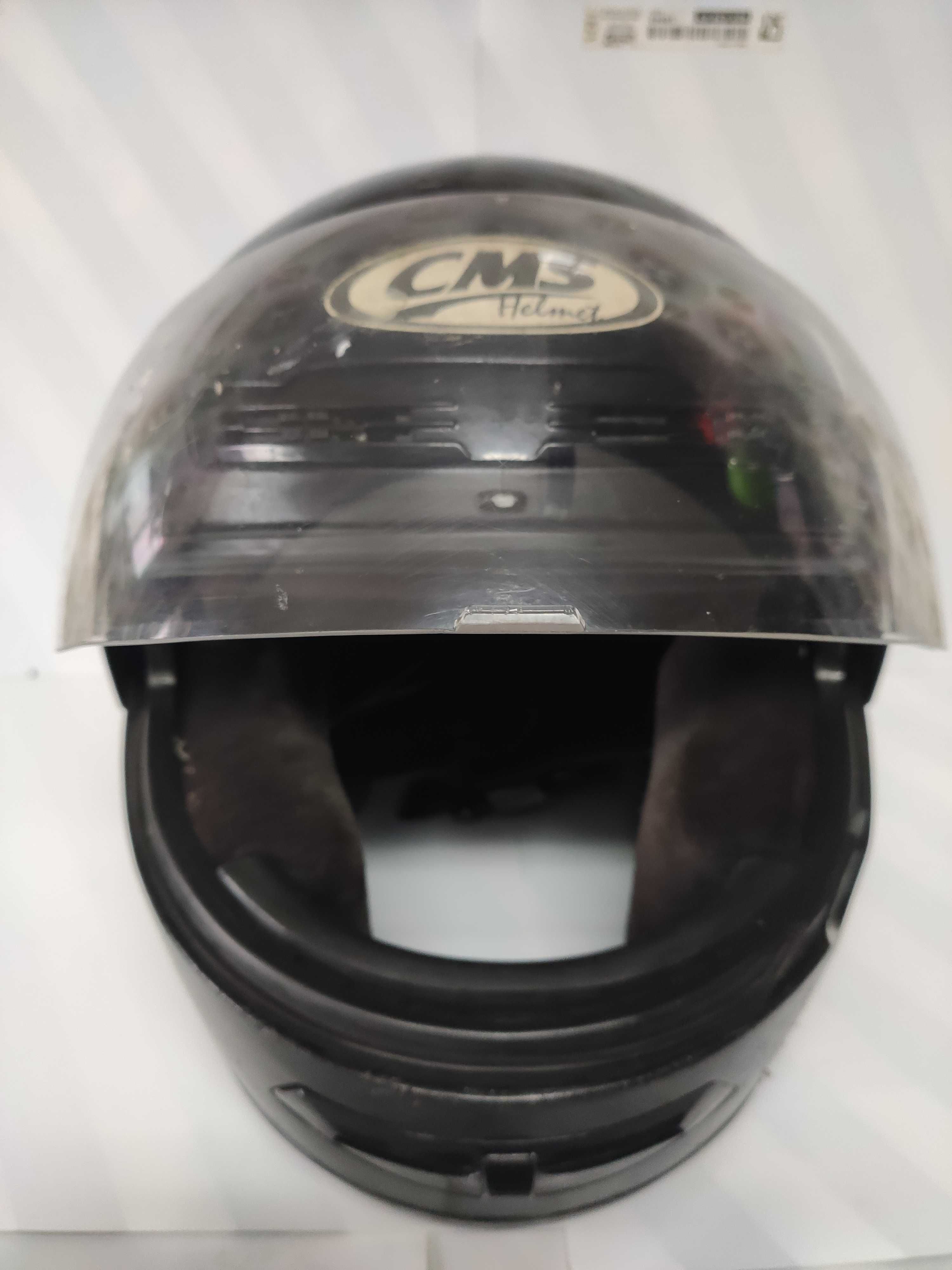 Capacete CMS Xtrem cor Preto Mate  | 58-59 | Impecável