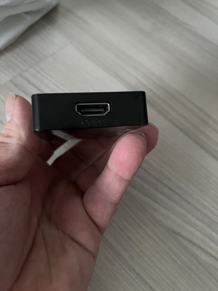 Switch HDMI como novo