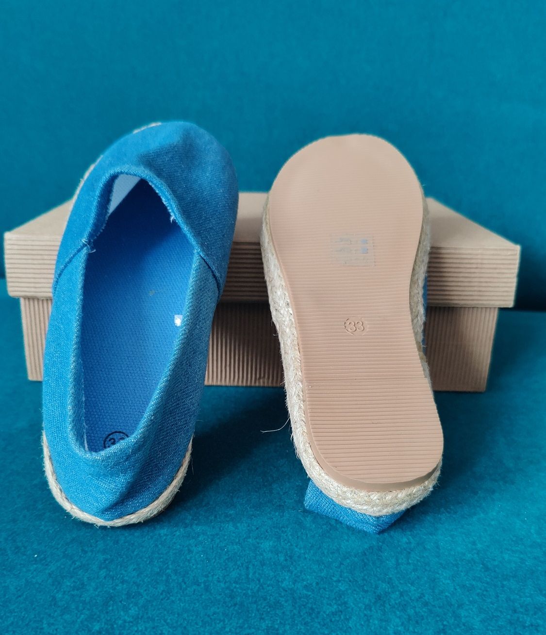 Buty espadryle dziewczęce rozmiar 33 nowe