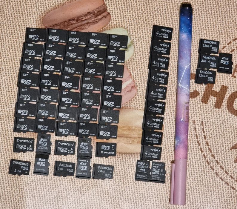 Карты памяти MicroSD от 32 мб до 256 гб