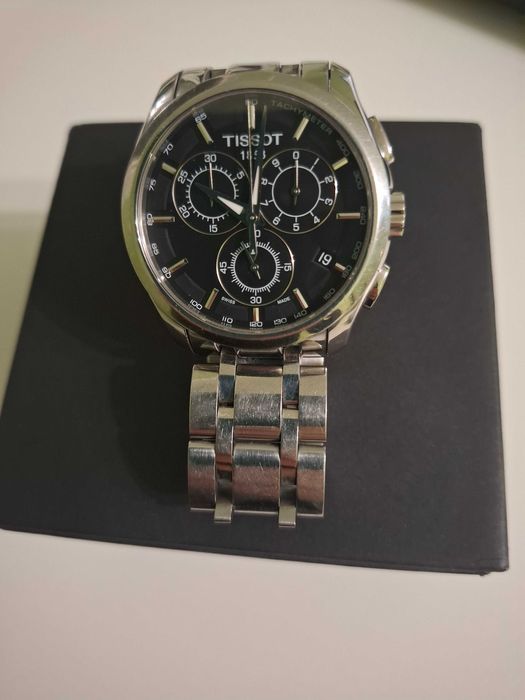 мужские кварцевые наручные Часы-хронографы Tissot Couturier