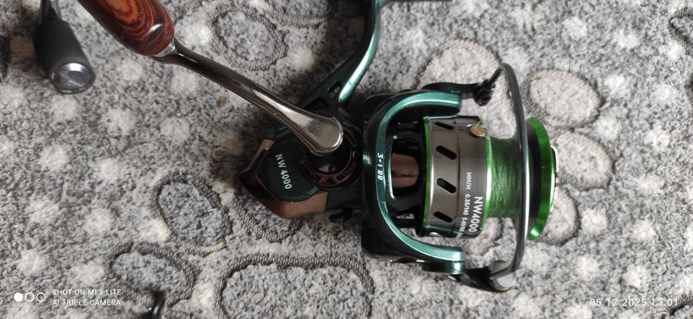 Набір 2 котушки і спінінг гладіатор 3-15 210см