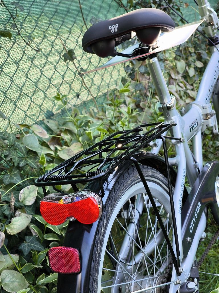 Jak nowy firmowy rower alumioniowy składak, składany z przerzutkami