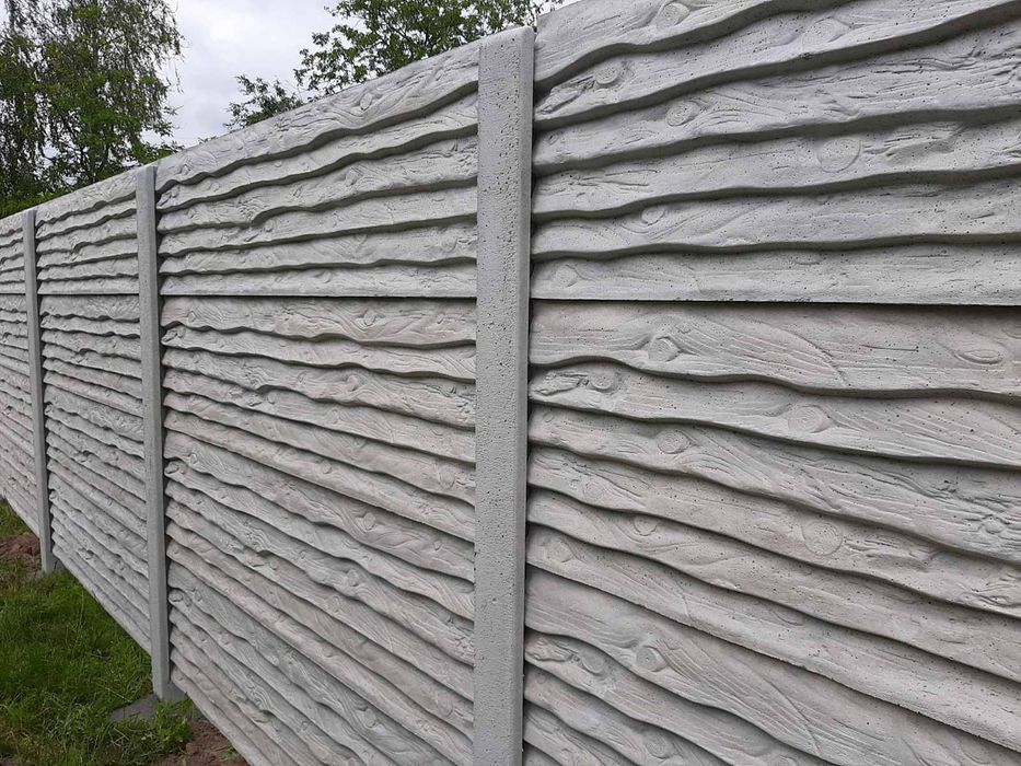 Столб бетонный. Бетонный забор, Огорожі, Залізобетонний забор, паркан.