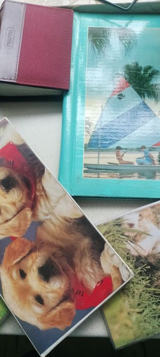 Albumy na zdjęcia - zestaw 10 sztuk, używane