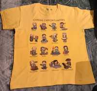 Koszulka bluzka Minecraft  12 13 lat mojang zółta 152 S jesień
