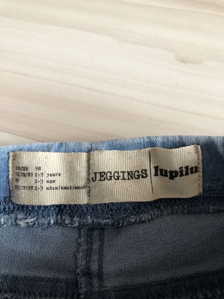 Spodnie Jeggings leginsy rozm. 98