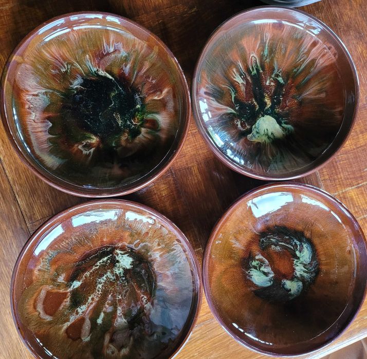 Stare talerze dekoracyjne Sp.Przyjażń Włocławek