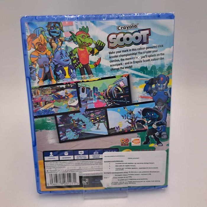 Gra Crayola Scoot Ps4 -Nowa