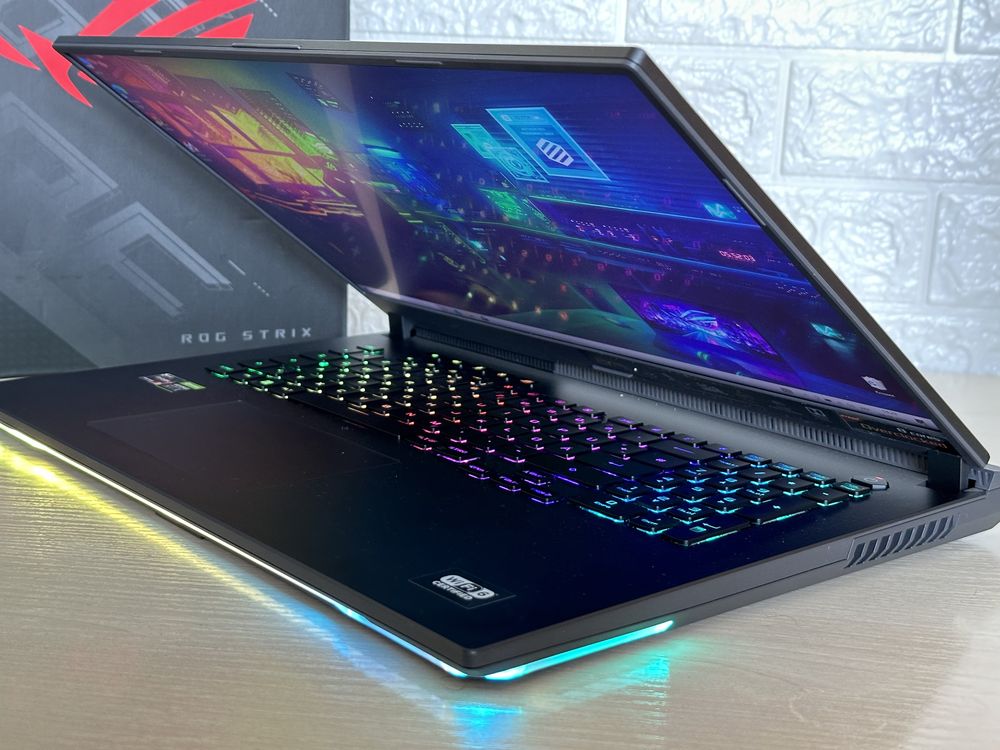 Новий! 2К екран! 17.3", RTX 3070 8gb! Asus Rog Strix, Ryzen 9 5900H