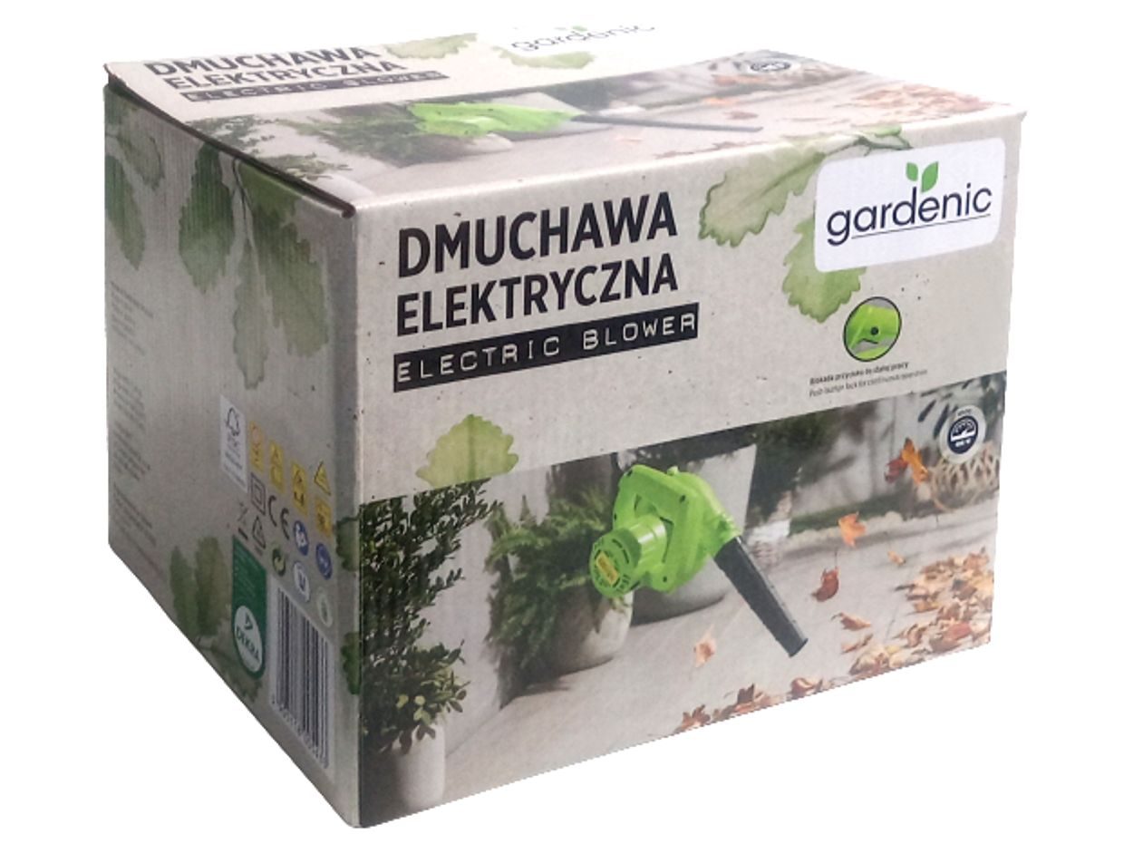 Elektryczna dmuchawa do liści 400W - Gardenic