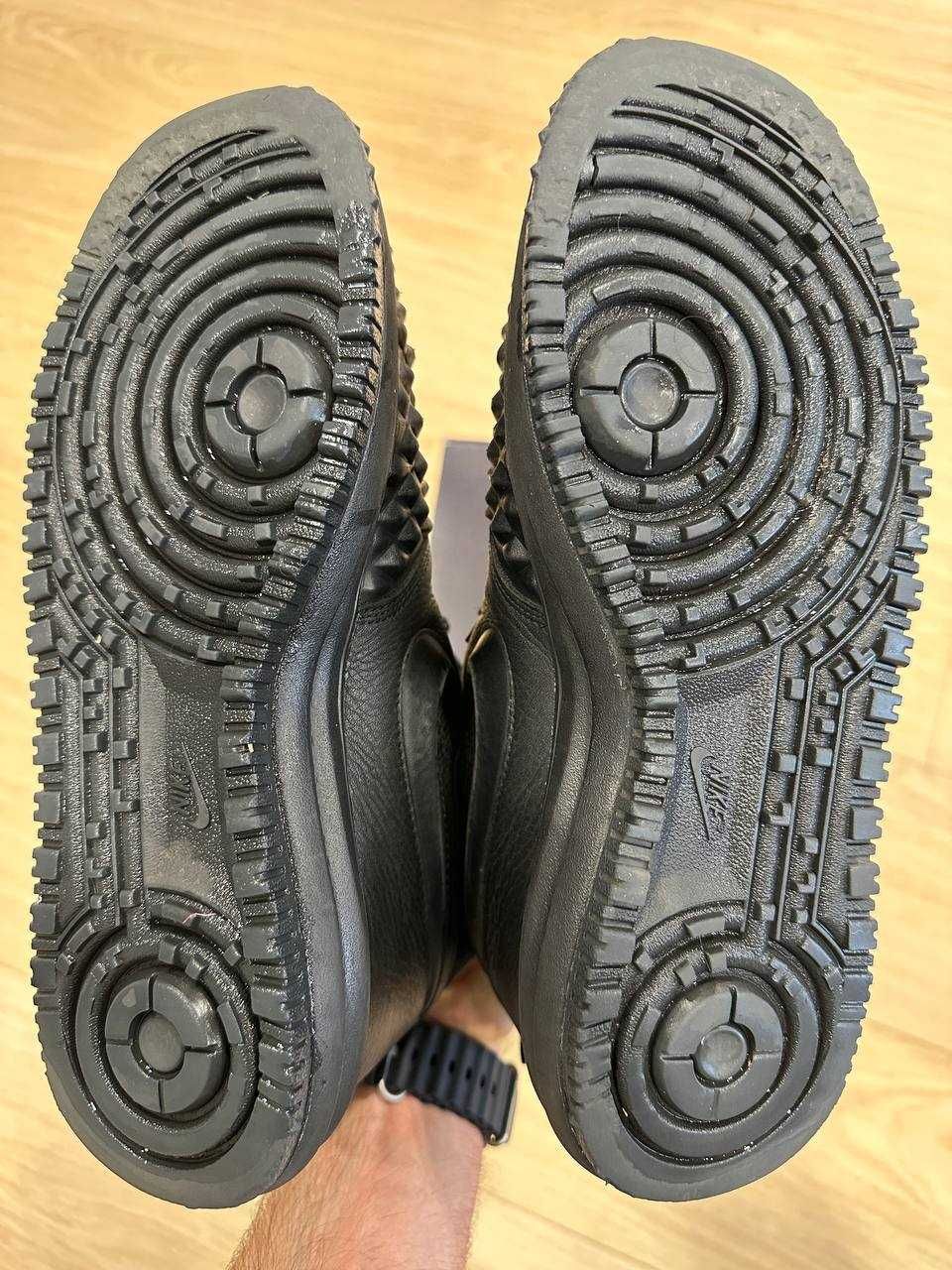 Ботинки черевики чоботи Nike Lunar Force 1 Duckboot Black