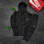 Комплект NIKE Плащівка / Дайвінг (Чорний колір)+ Кепка + Шкарпетки