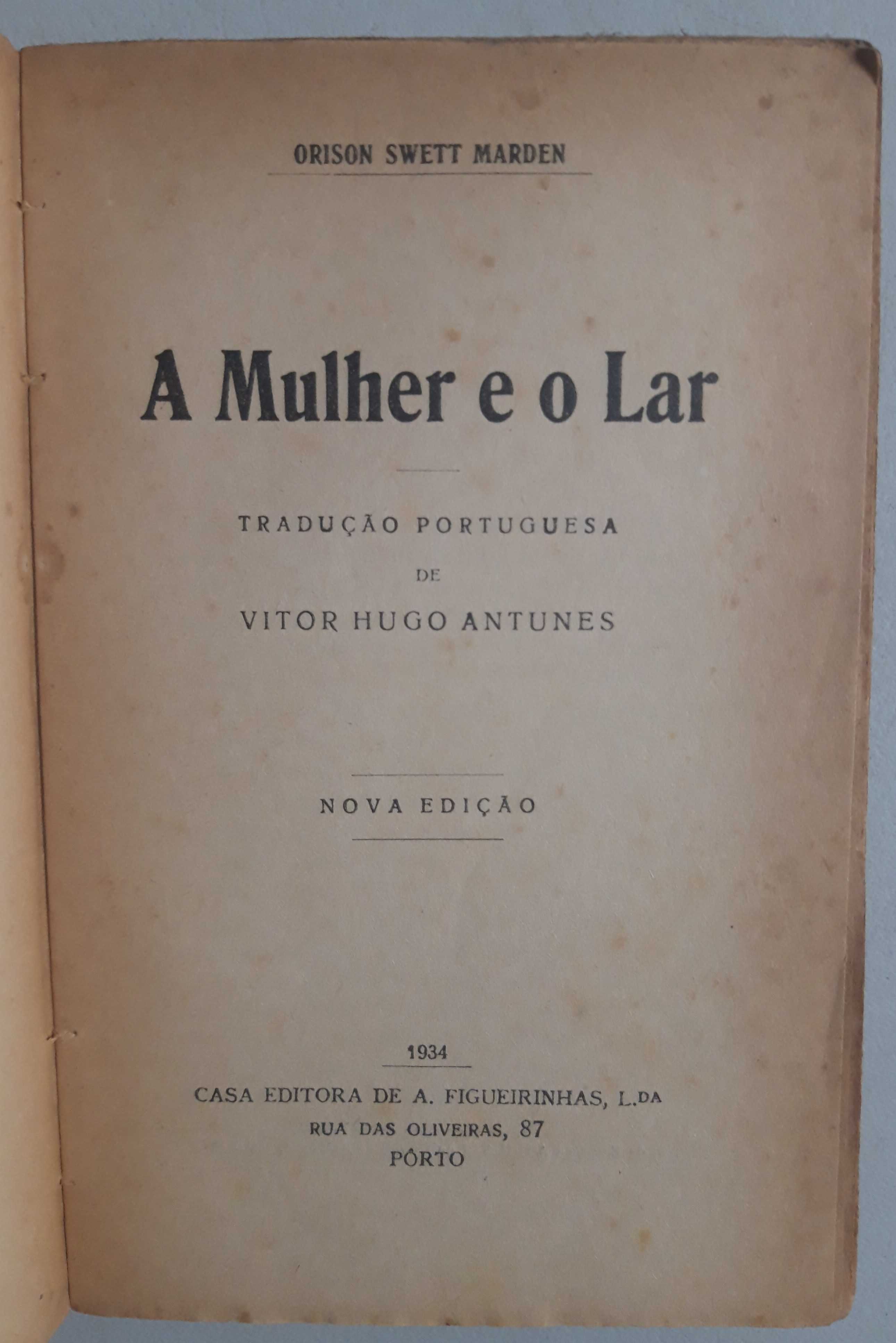 Livro PA-3 - Orison Swett Marden - A Mulher e o Lar